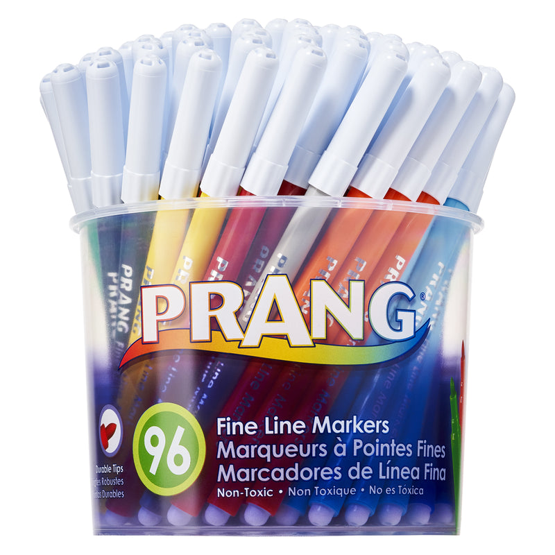 Prang® Fine Line Art Markers, 96 count