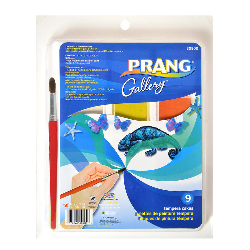 Prang Gallery Tempera Cake Set