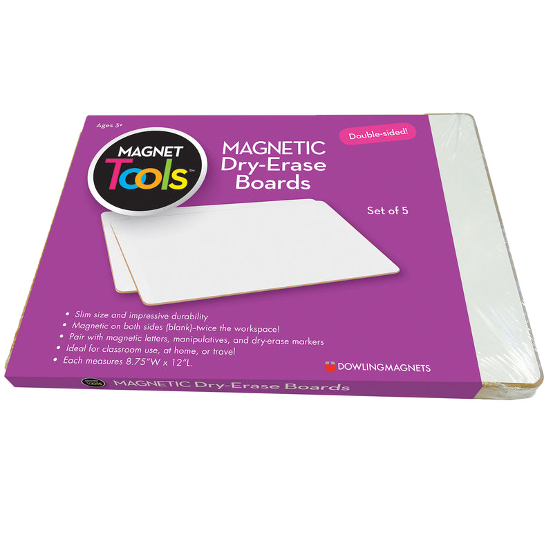 Magnetic Dry Erase Boards Set Of 5