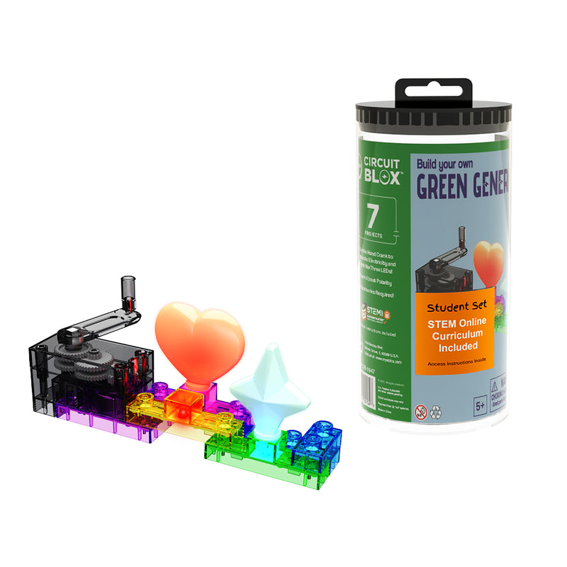 Green Generator 7 Project Student Set Circuit Blox