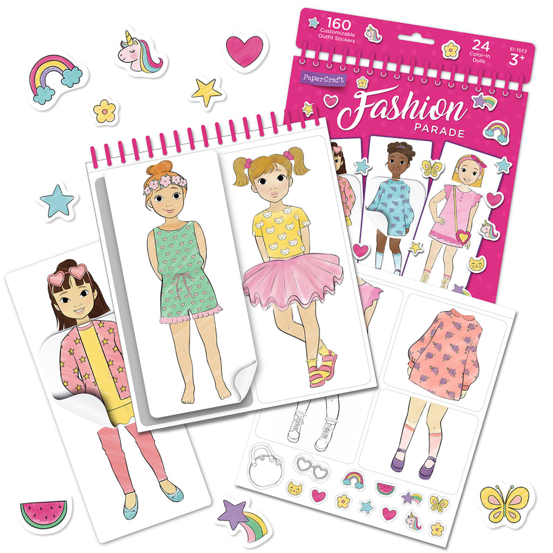 Papercraft Fashion Parade