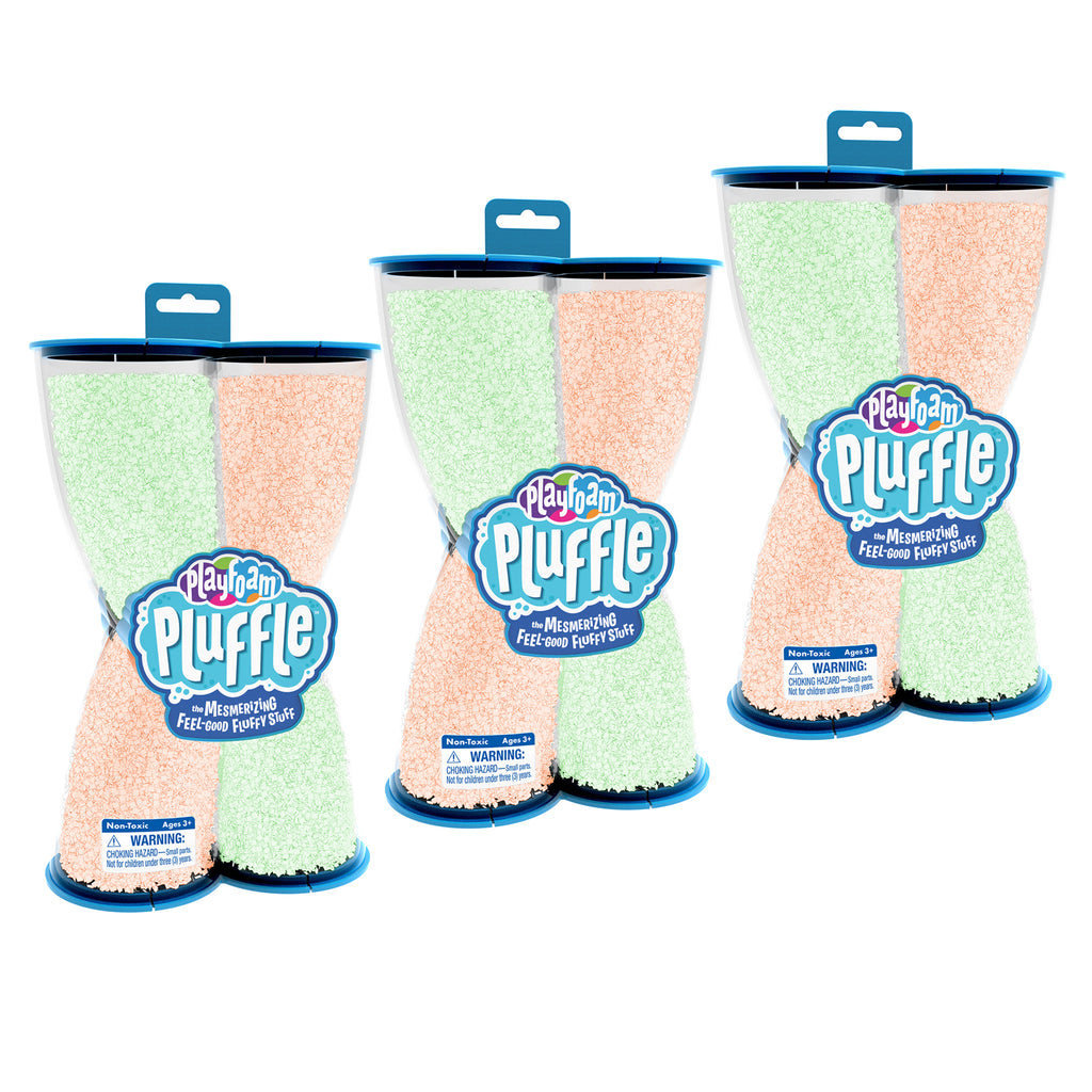 (3 Pk) Playfoam Pluffle Twist Glow