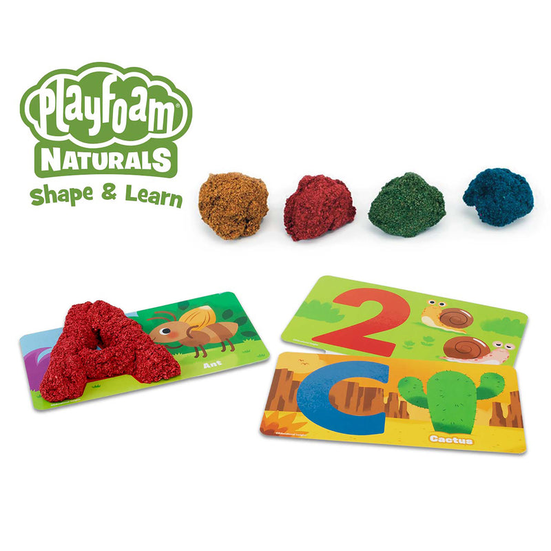 Playfoam® Naturals Shape & Learn Letters & Numbers