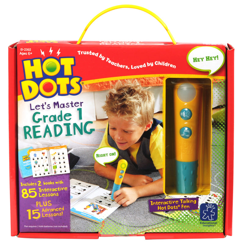 Hot Dots Jr Lets Master Reading Gr 1