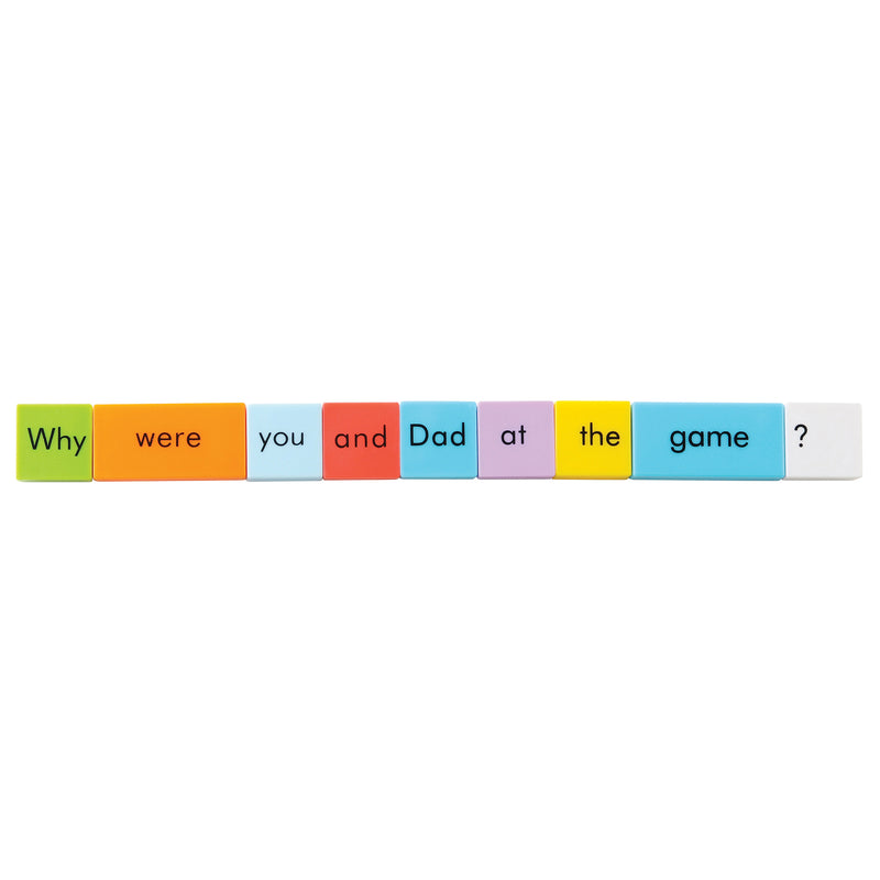 Sentence Building Dominoes 114 Pcs 228 Words And Punctuation Marks