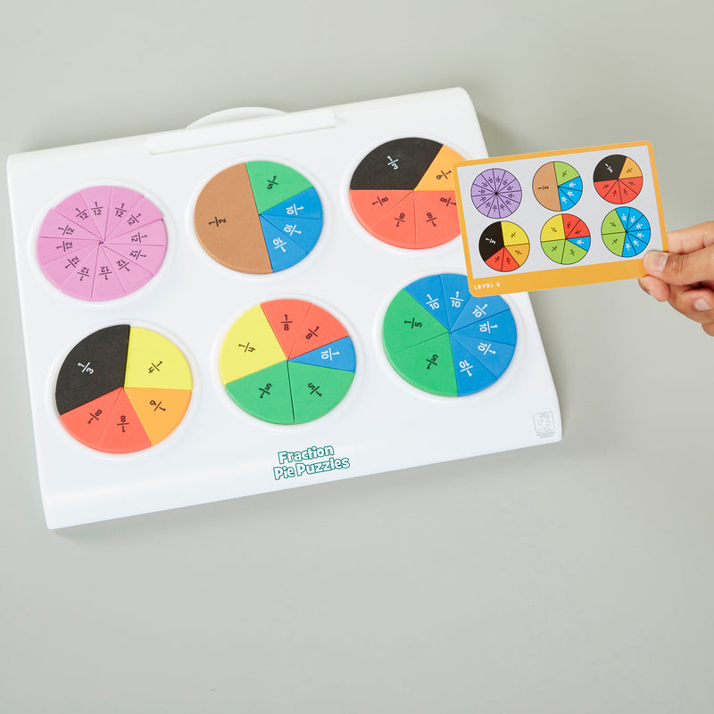 Fraction Pie Puzzles