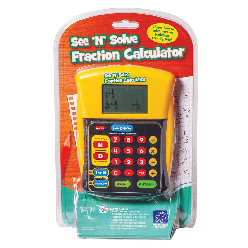 See N Solve Fraction Calculator