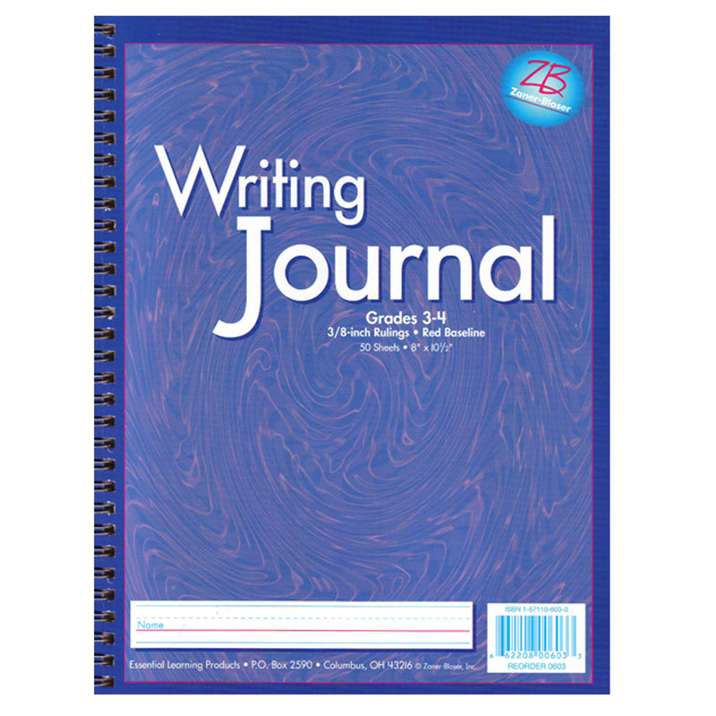 (6 Ea) My Writing Journals Purple Gr 3-4