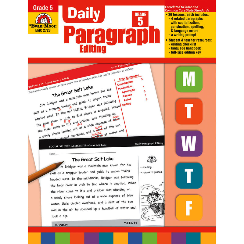 Daily Paragraph Editing Gr 5