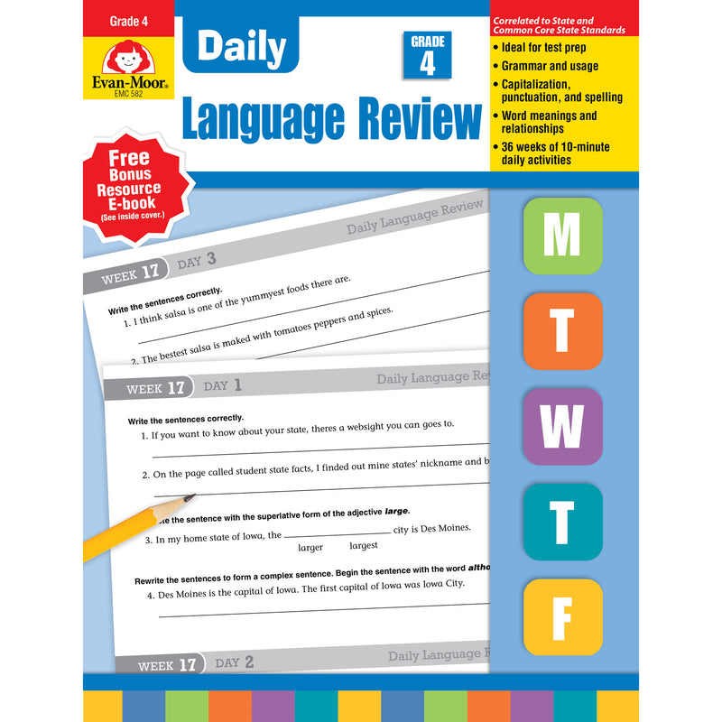 Daily Language Review Gr 4