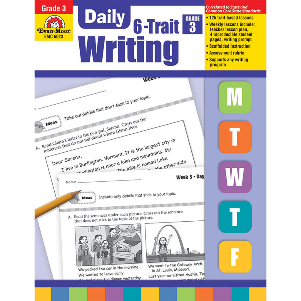 Daily 6 Trait Writing Gr 3