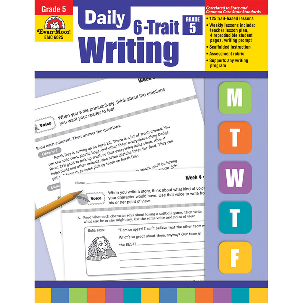 Daily 6 Trait Writing Gr 5