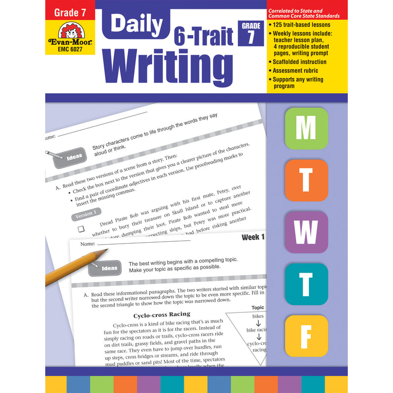 Daily 6 Trait Writing Gr 7