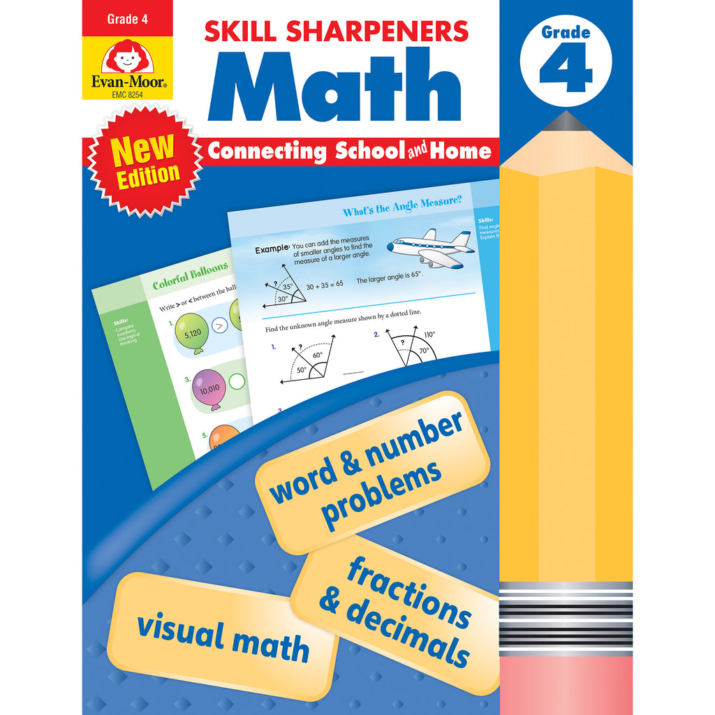 Skill Sharpeners Math Grade 4