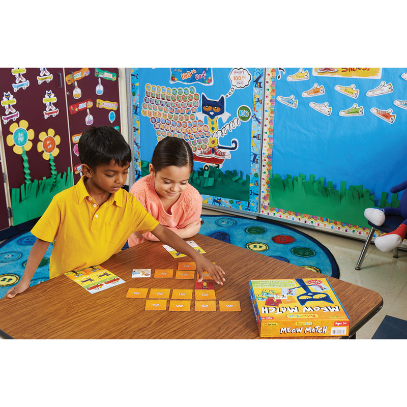 Pete The Cat Meow Match Game