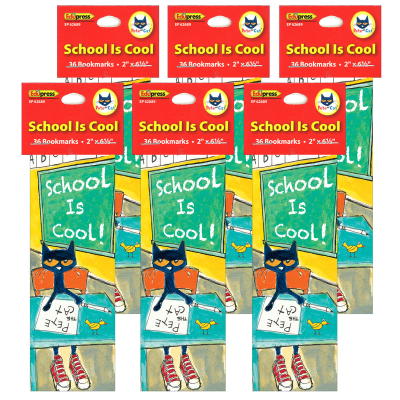 (6 Pk) Pete The Cat Bookmarks