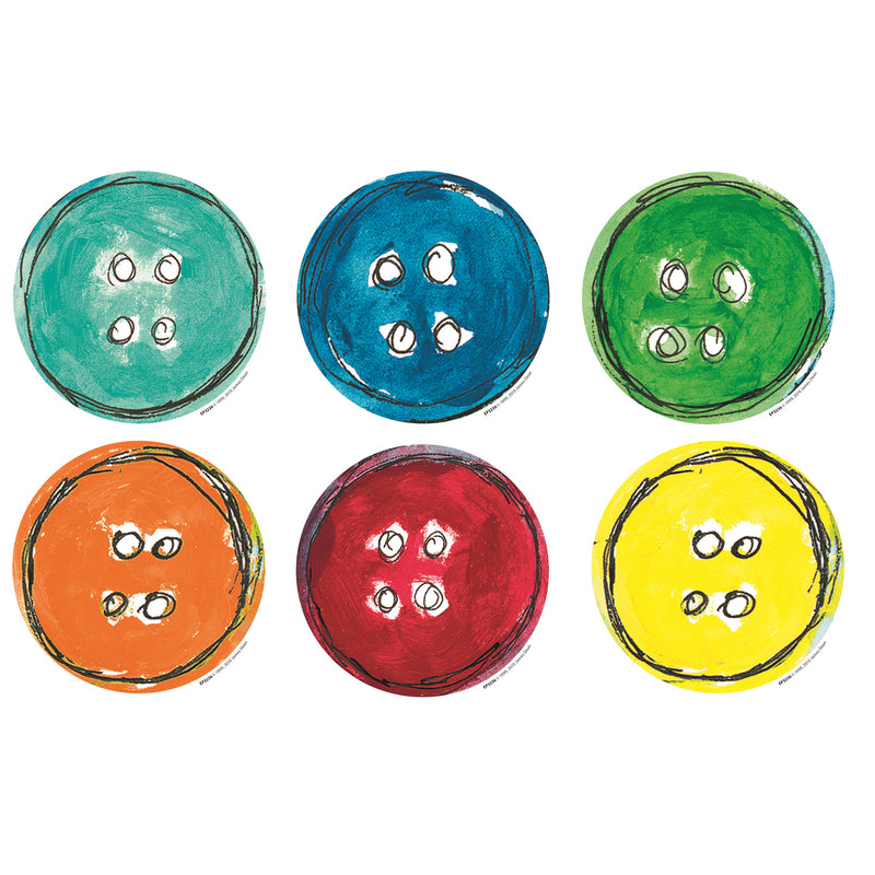 (3 Pk) Pete The Cat Groovy Buttons Accents 36 Per Pack