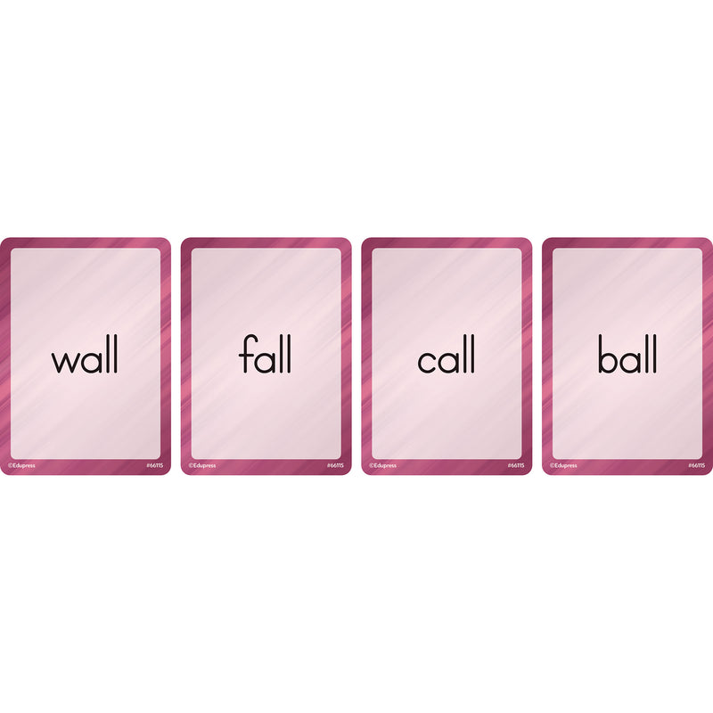 Four Score Card Game: Word Families
