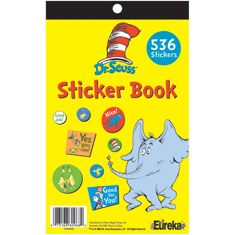 (3 Ea) Dr Seuss Sticker Book