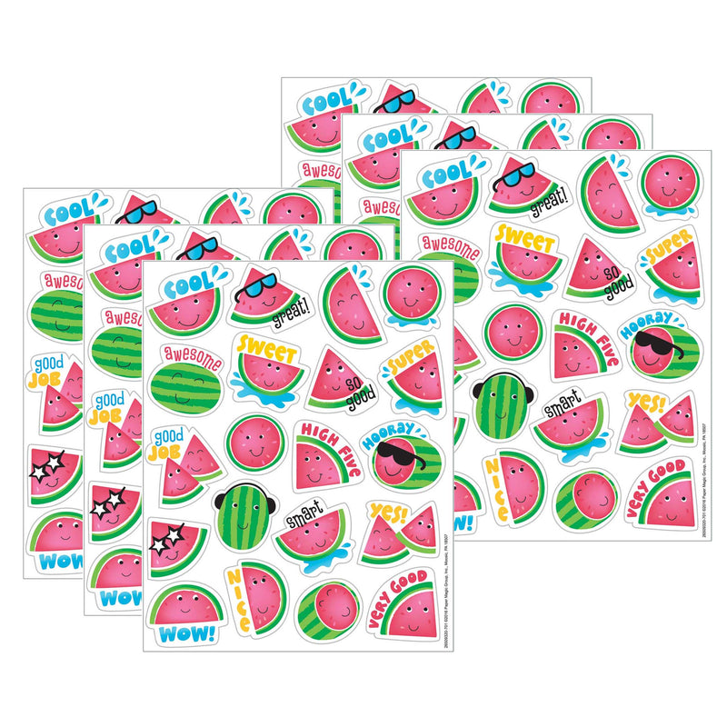 (6 Pk) Watermelon Scented Stickers