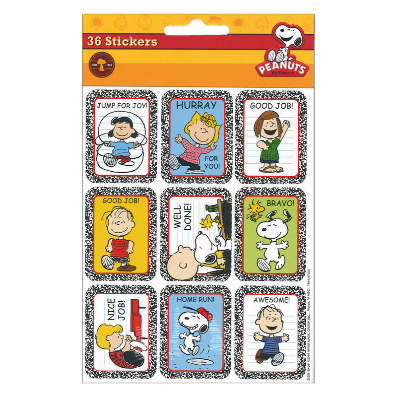 Stickers Peanuts Characters