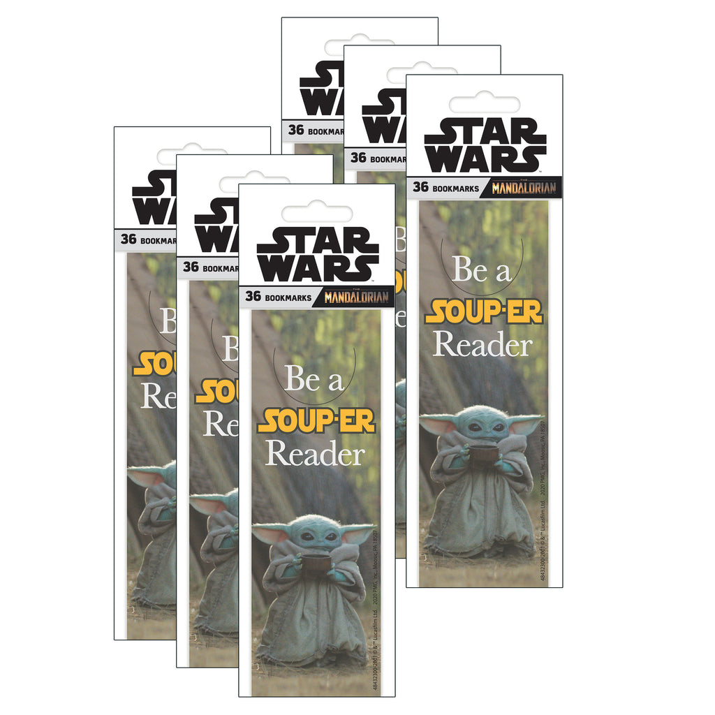 (6 Pk) The Mandalorian Be A Souper Bookmrk