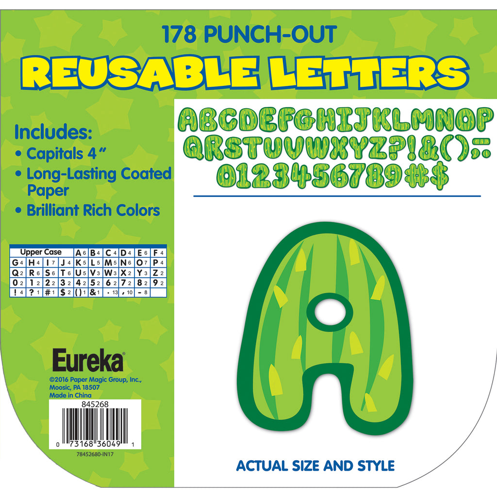 A Sharp Bunch Cactus Deco Letters