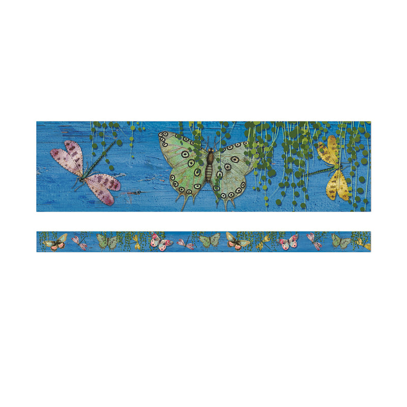 Curiosity Garden Butterfly Deco Trim®, 37 Feet Per Pack, 6 Packs