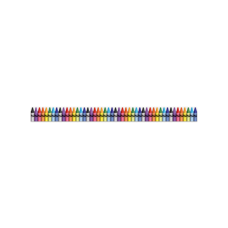 Crayola® Crayons Extra Wide Deco Trim®, 37 Feet Per Pack, 6 Packs