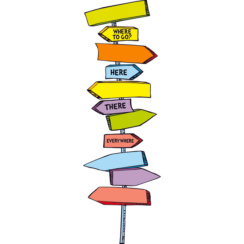 Dr Seuss Blank Directional Signs Mini Bb Set