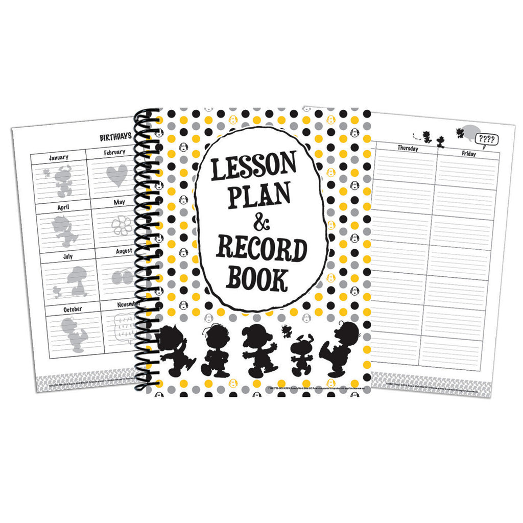 (2 Ea) Peanuts Touch Of Class Lesson Plan Books