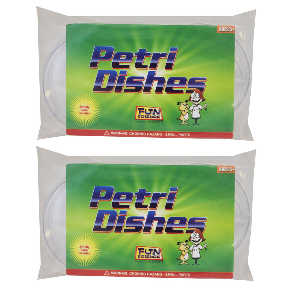(2 Pk) Petri Dishes Extra Deep 4 Per Pk