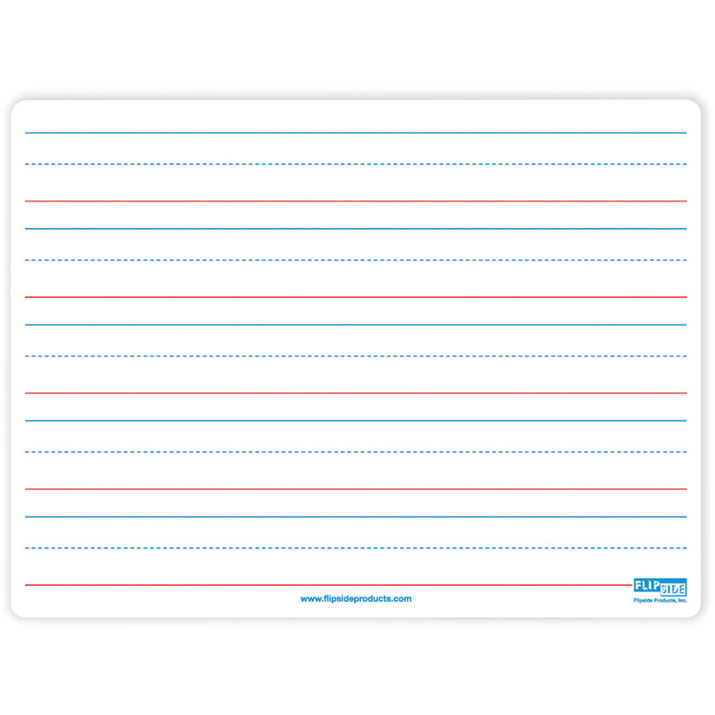 (3 Ea) Magnetic Dry Erase Board 9x12 Two-sided Ruled-plain