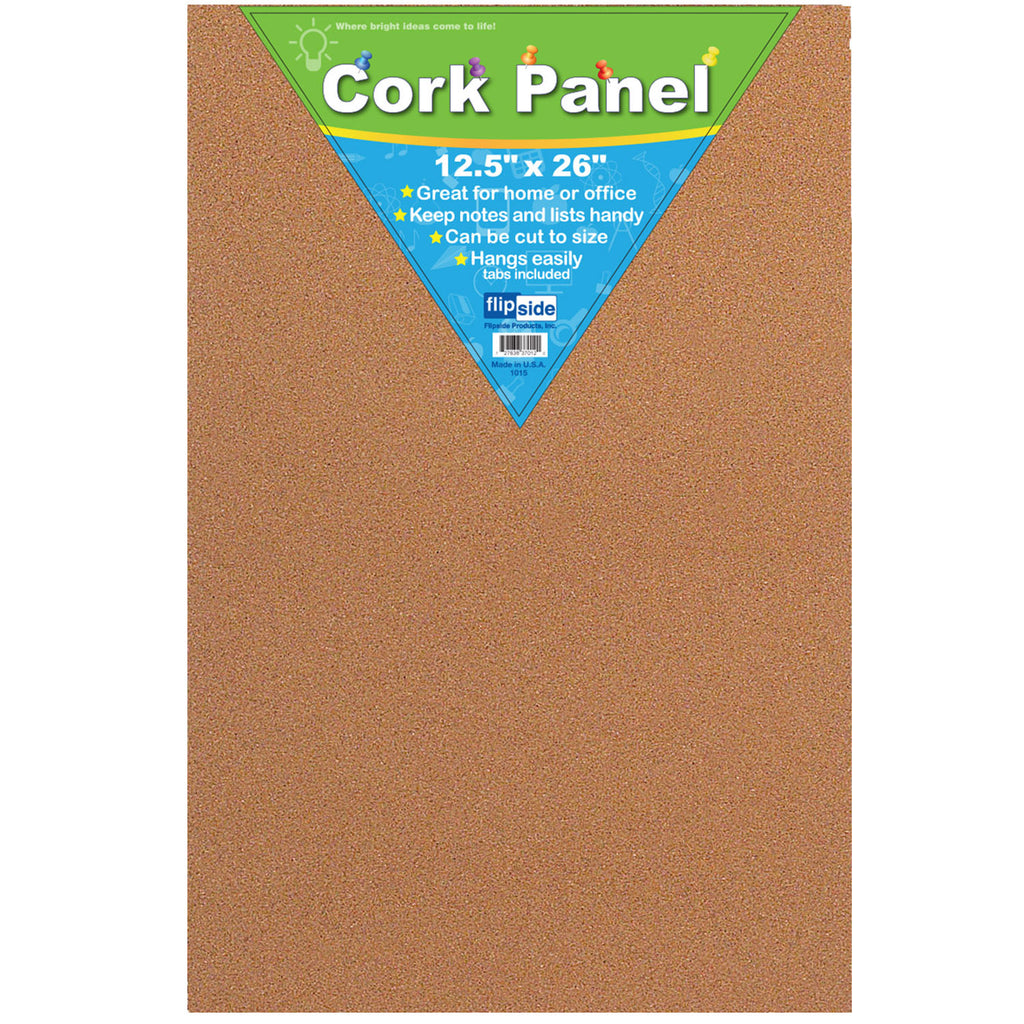 (3 Ea) Cork Panel 12.5x26in