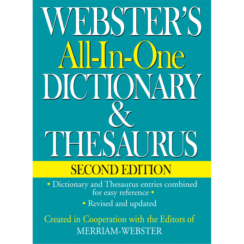 (2 Ea) Websters Diction & Thesaurus