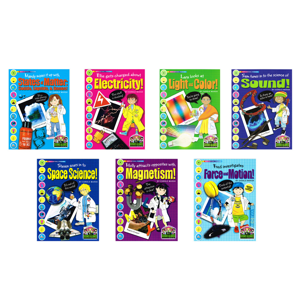 Science Alliance Physical Science Set Of All 7 Titles