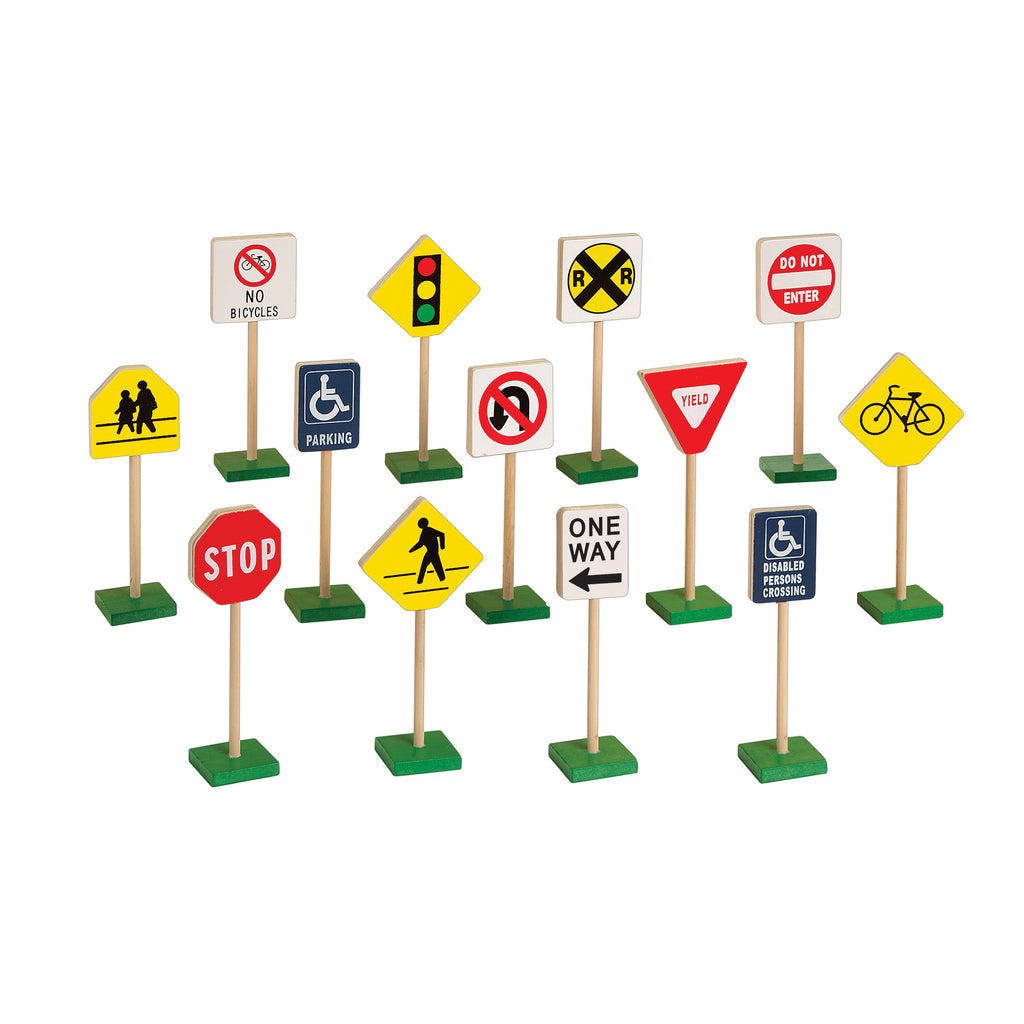 Traffic Signs 7in 13-pk