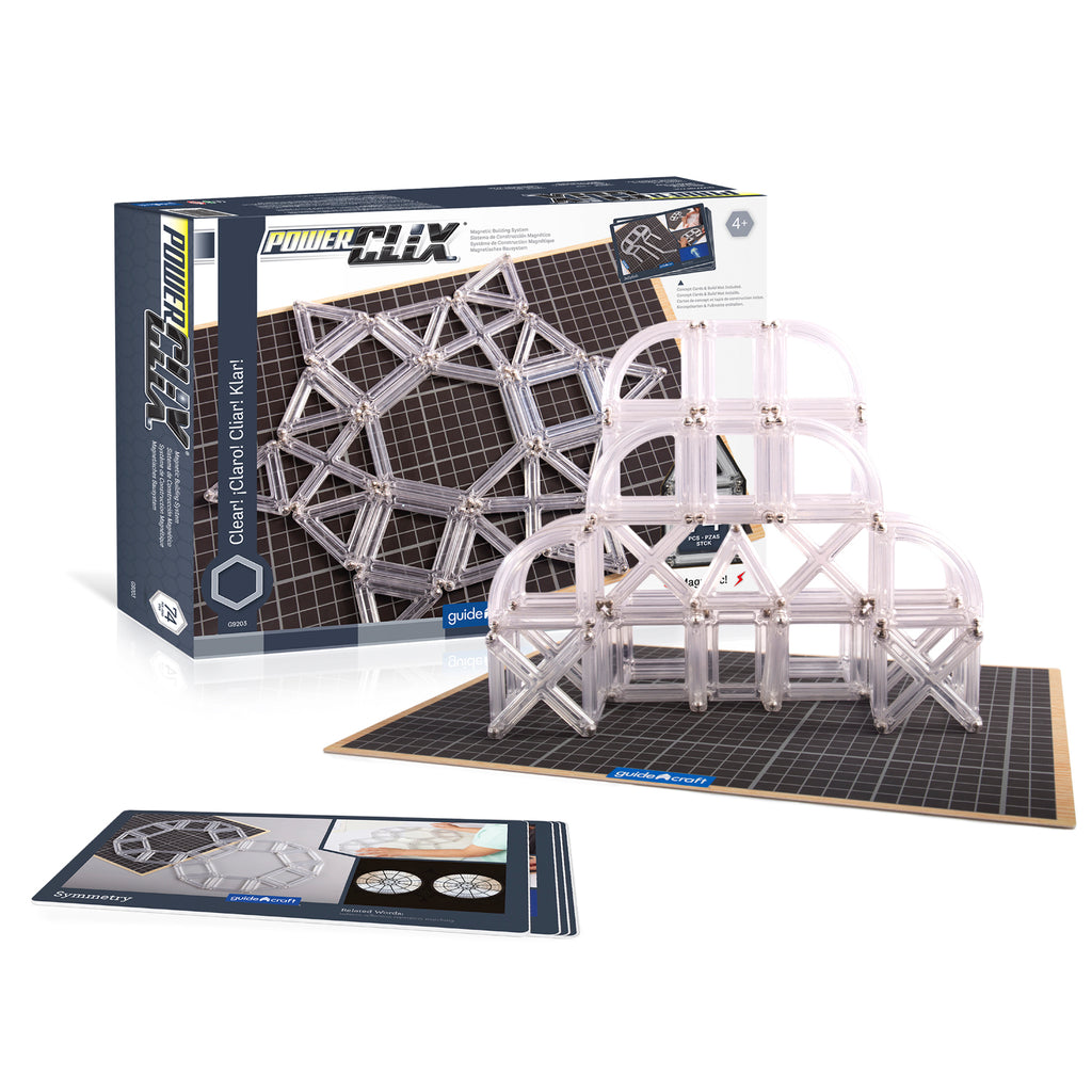 Powerclix Frames Clear 74 Piece Set