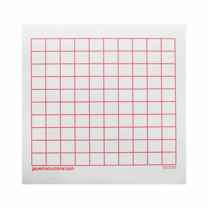 Graphng Post It Notes 10x10 Grid