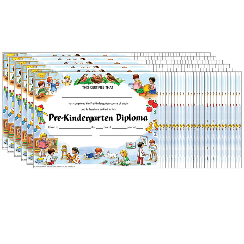 (6 Pk) Pre-kindergarten Diploma 30 Per Pk