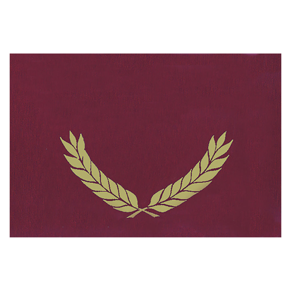 Embossed Certificate Folders Maroon