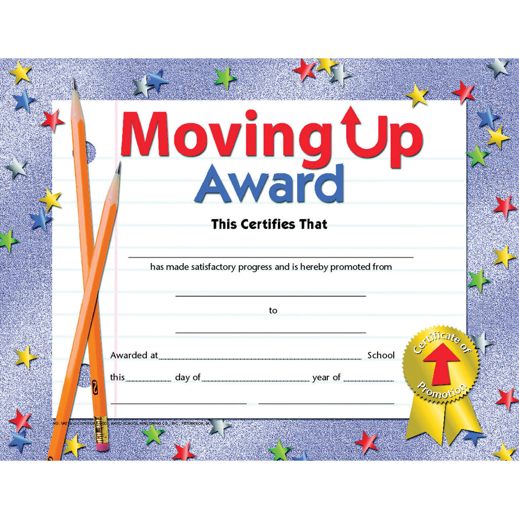 (3 Pk) Moving Up Award