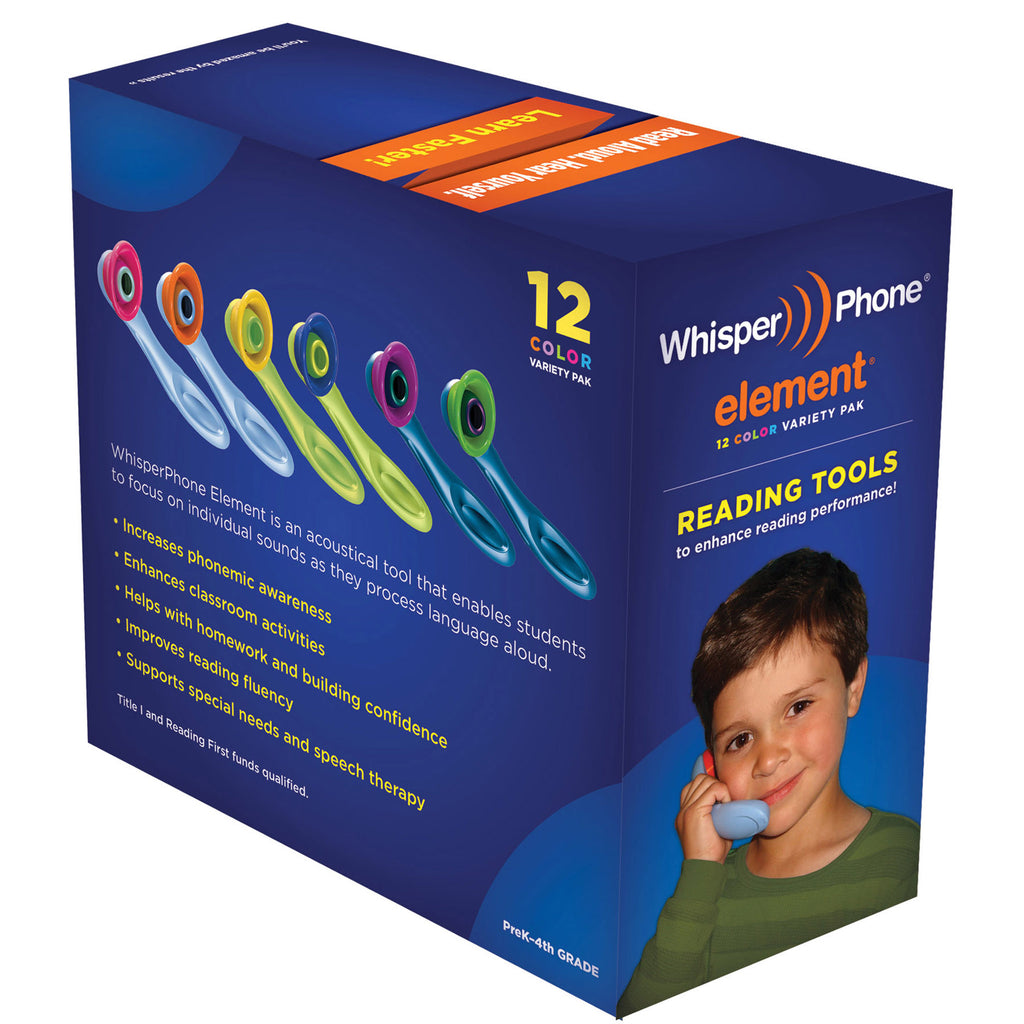 Whisperphone Varietypak Of 12 2 Ea Of 6 Colors