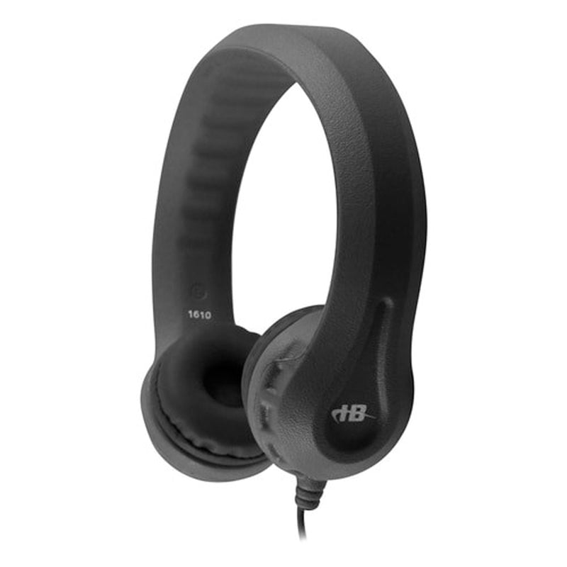 Flex-phones Indestructible Blk Foam Headphones