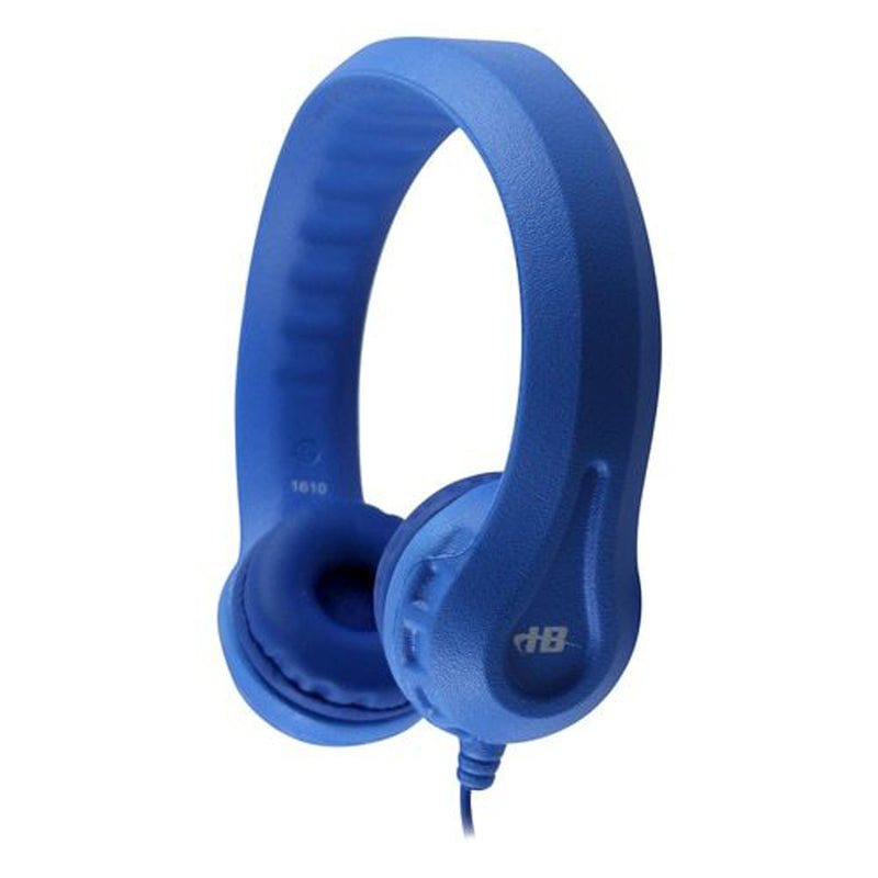 Flex-phones Indestructible Blu Foam Headphones
