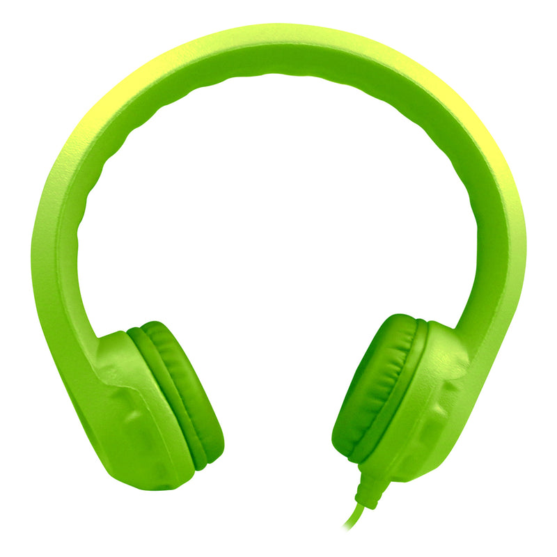 Green Indestructible Foam Headphone Flexphone