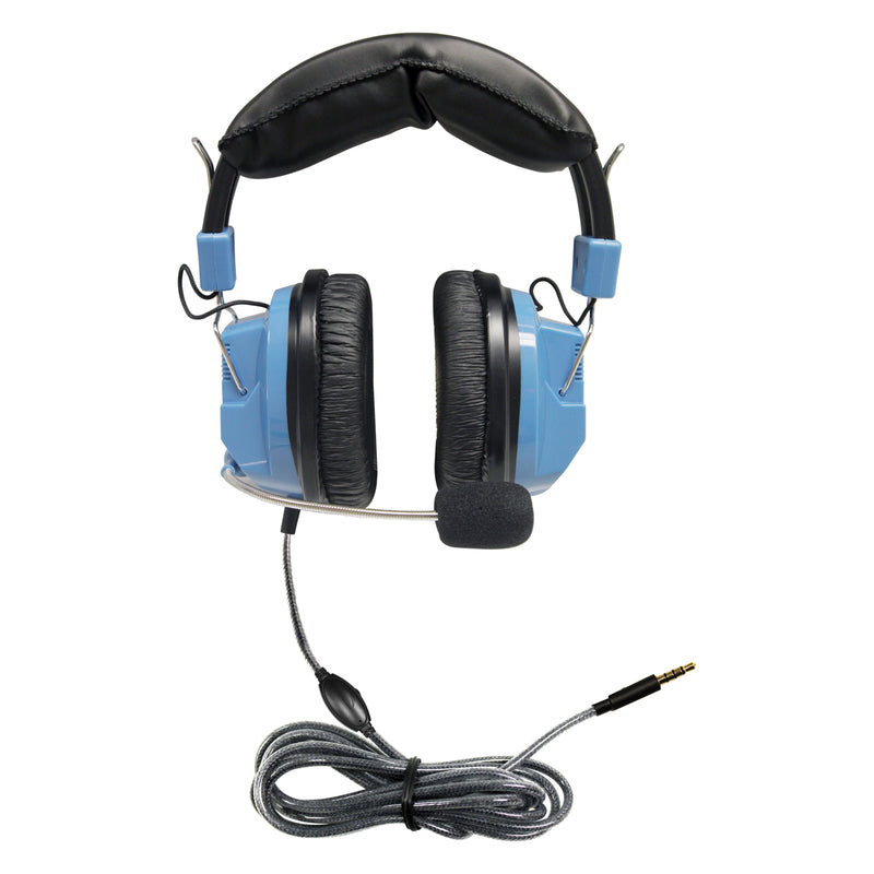 Deluxe Headset With Mic And Volume Trrs Plug
