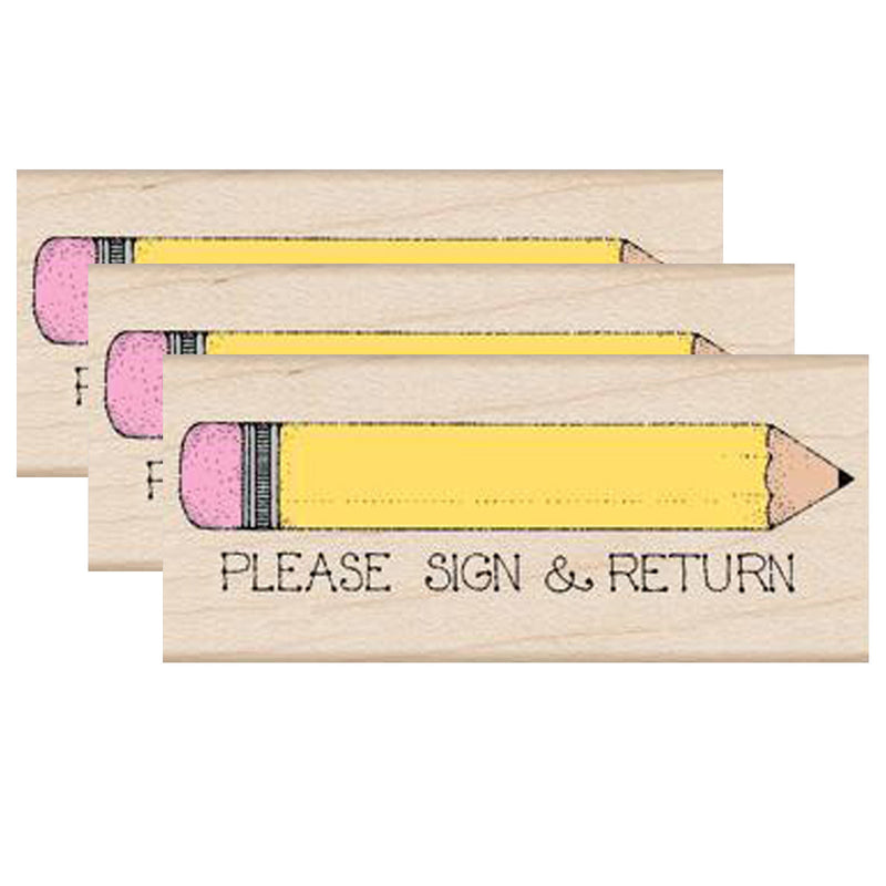 (3 Ea) Please Sign & Return Pencil