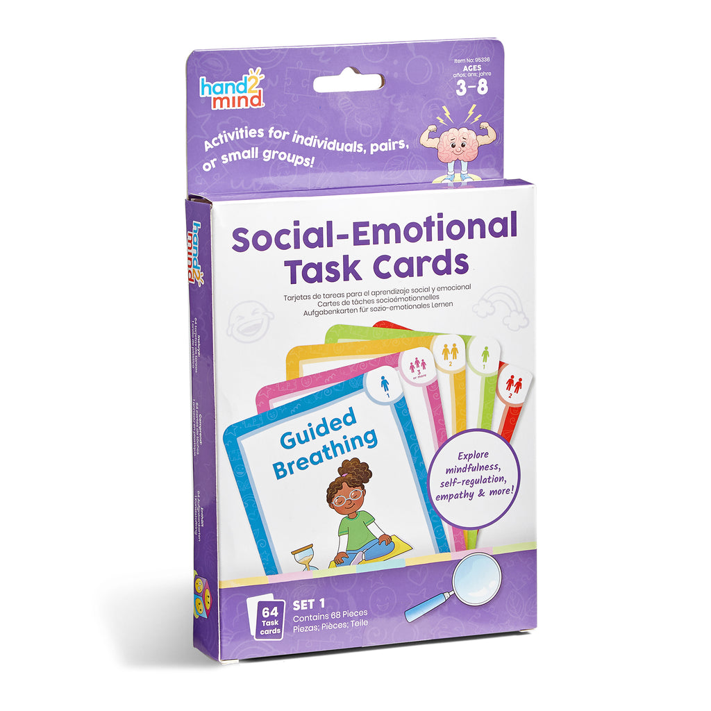 Social-Emotional Task Cards, Ages 3+