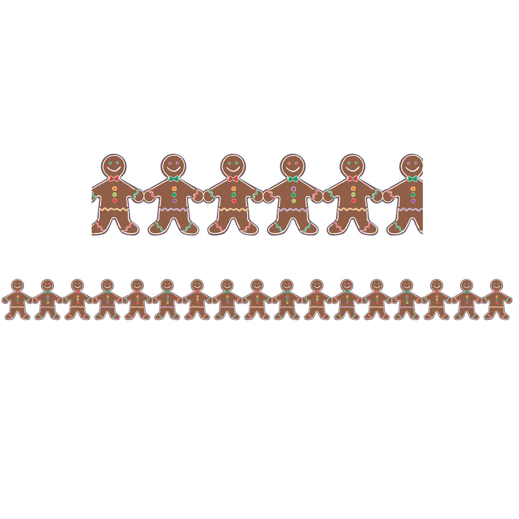 Gingerbread Men Border